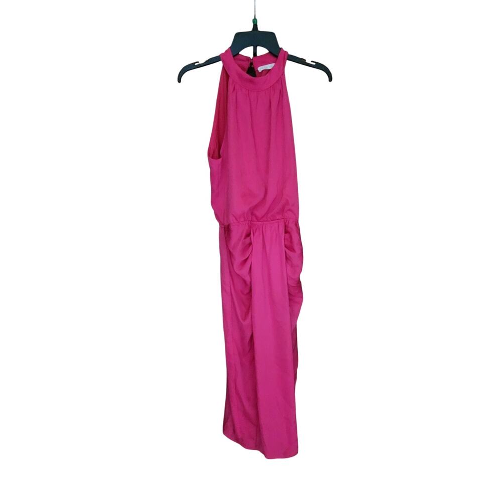 NWT‎ Kirundo Magenta Empress Halter Dress Sz S Wedding Summer Cocktail Party